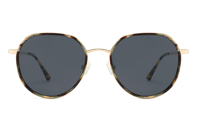 Óculos de sol de metal acetato-FG1110T