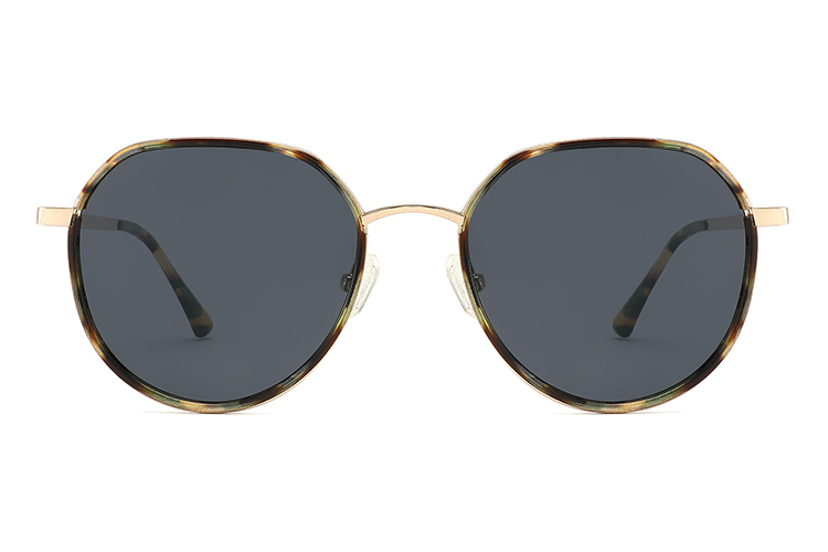 Óculos de sol de metal acetato-FG1110T