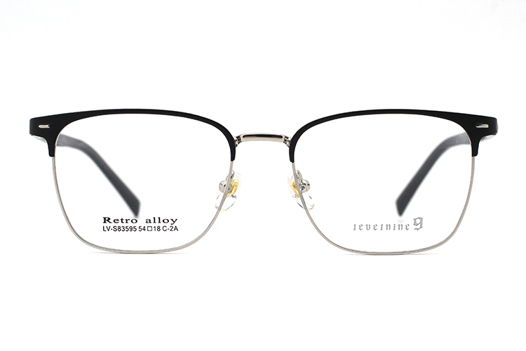 Armações de óculos de metal por atacado S83595
