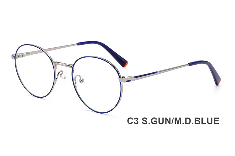 Armações de óculos de metal por atacado H8329A