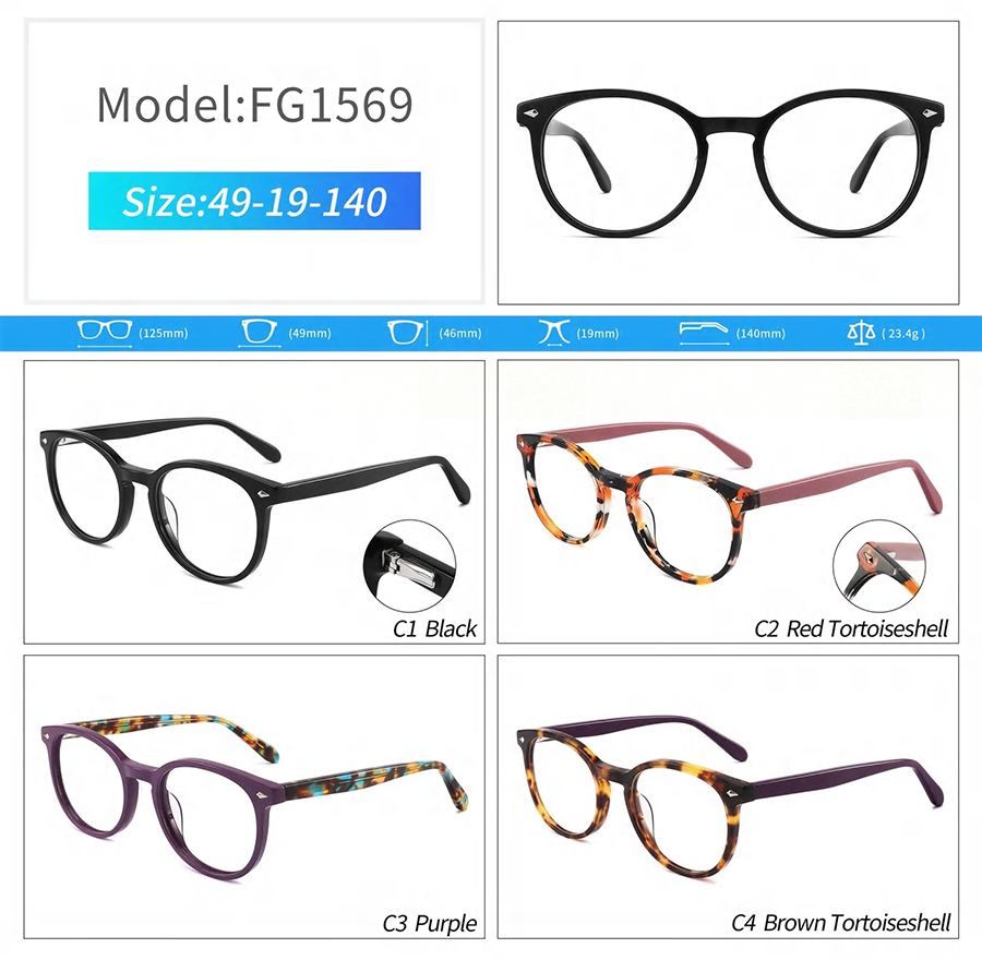 arma&ccedil;&atilde;o de &oacute;culos turquesa FG1569