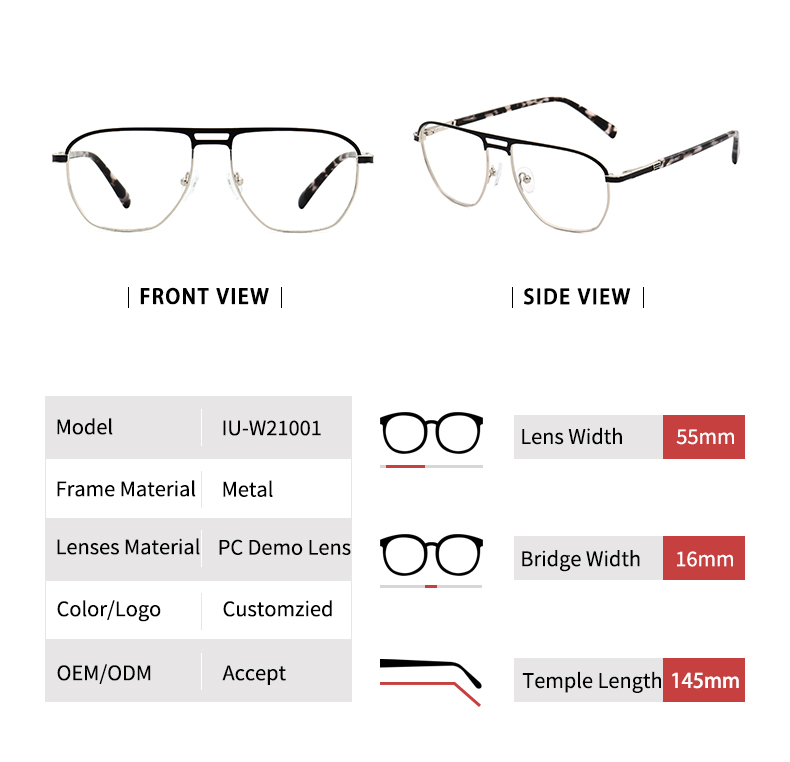 Arma&ccedil;&otilde;es de &oacute;culos graduados vintage_tamanho