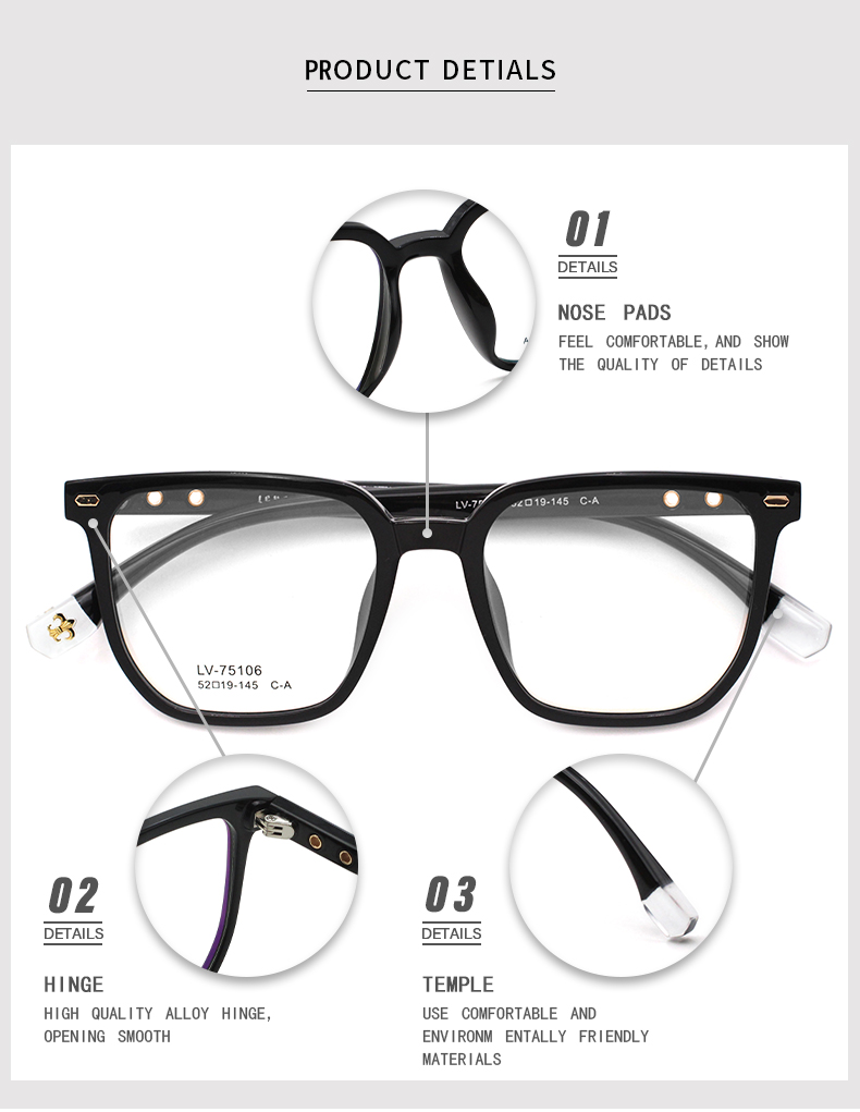 quadro &oacute;ptico tr90