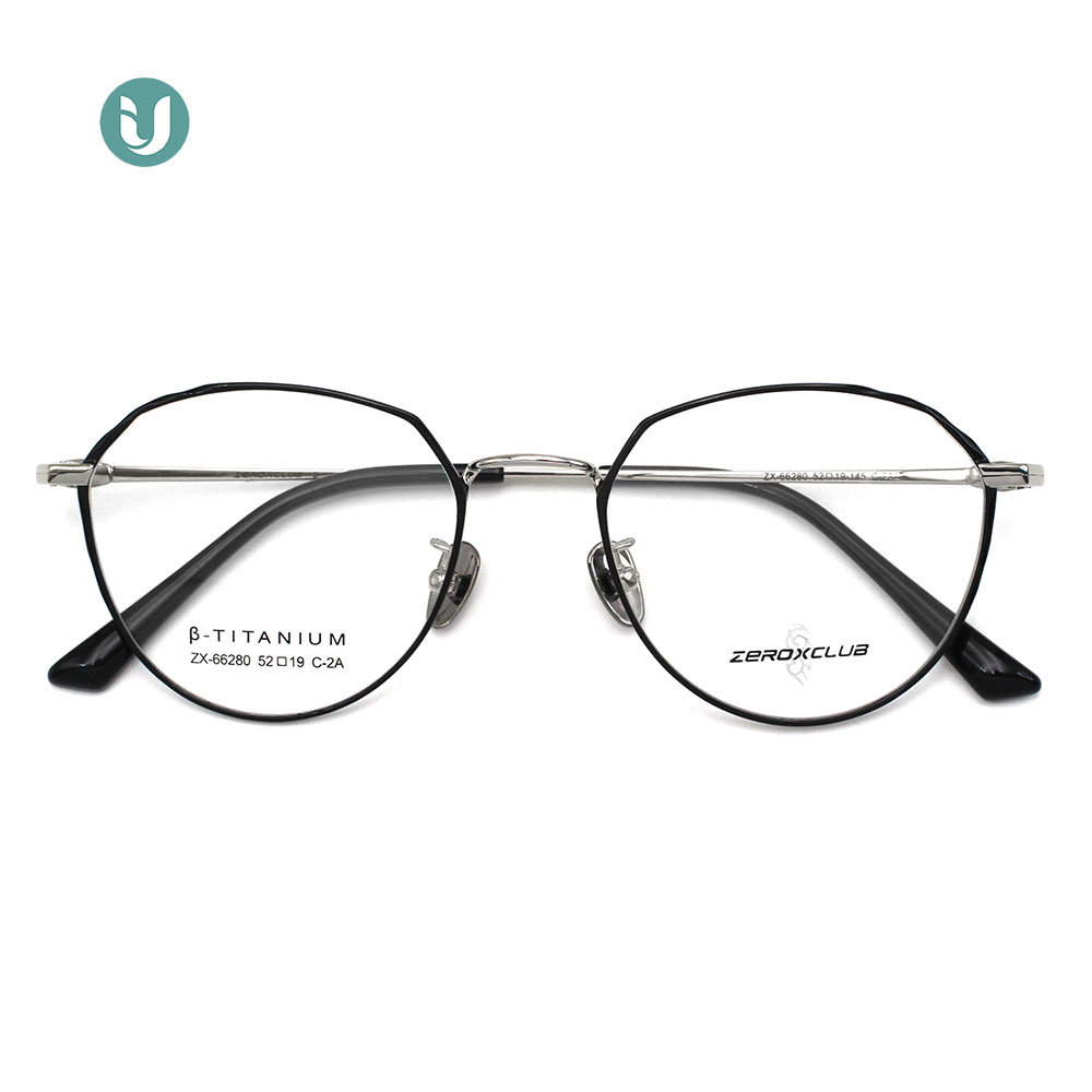 Armações de óculos de titânio no atacado 66280