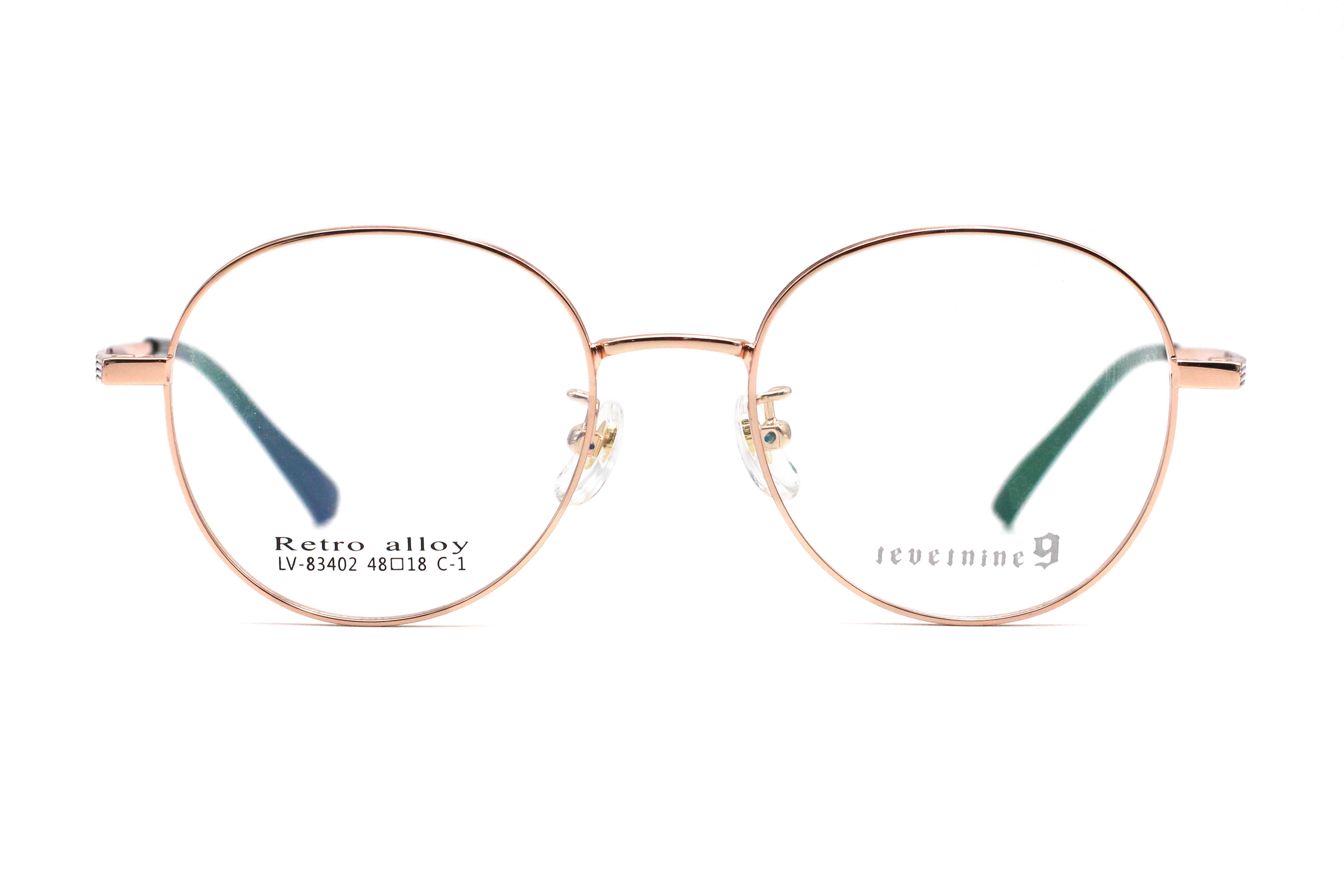 Armações de óculos de metal no atacado 83402