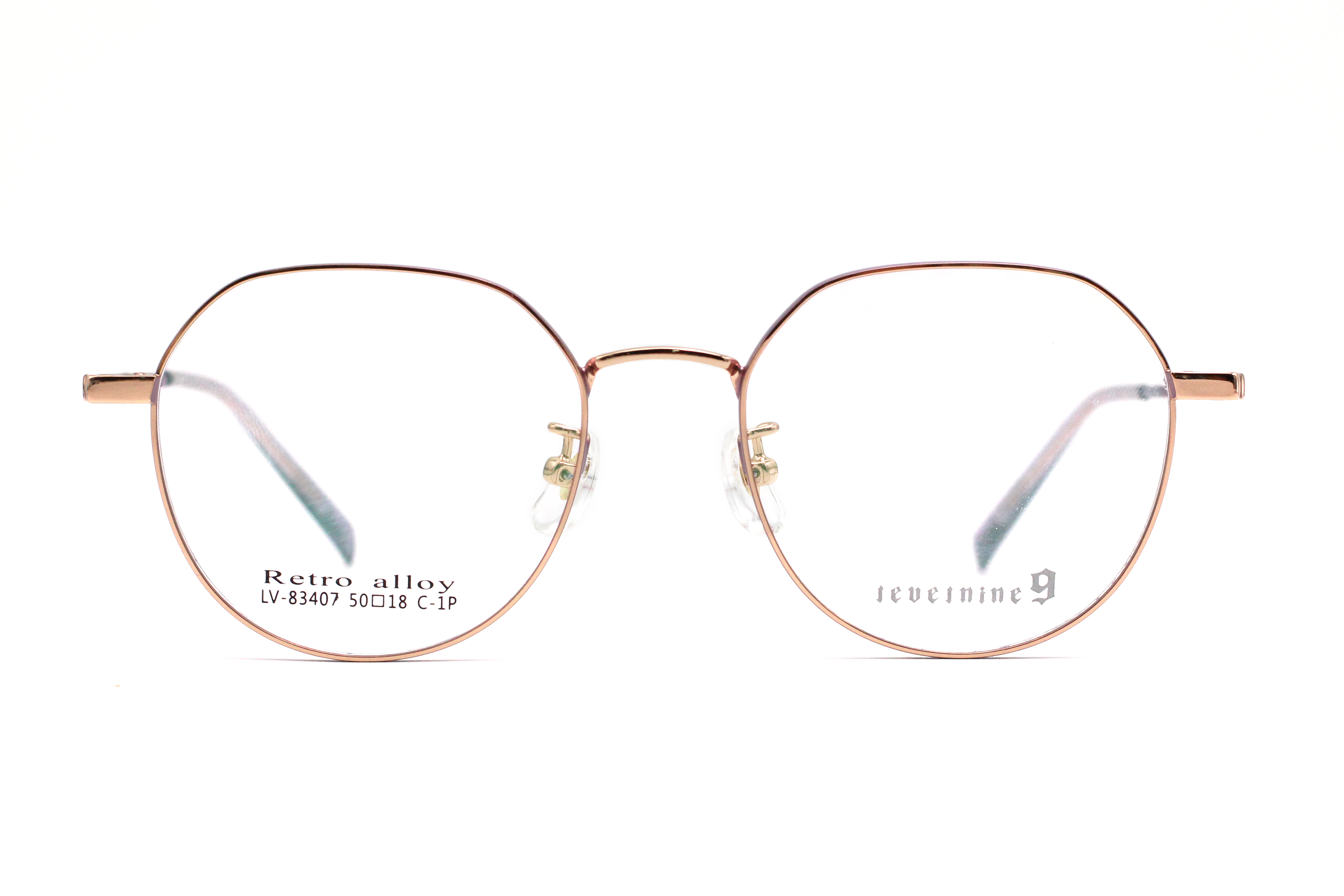 Armações de óculos de metal no atacado 83407