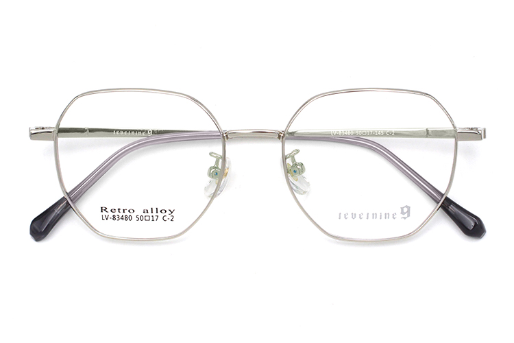 &Oacute;culos de Metal - Prata