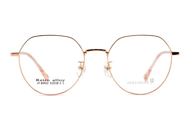 Armações de óculos de metal no atacado 83422