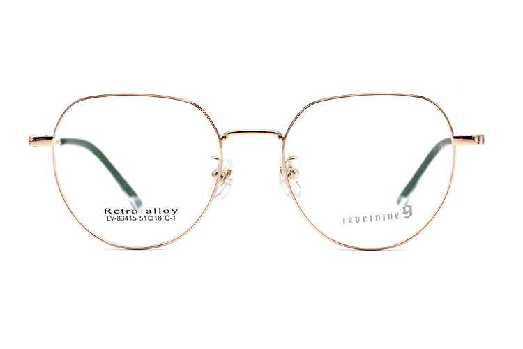 Armações de óculos de metal no atacado 83415