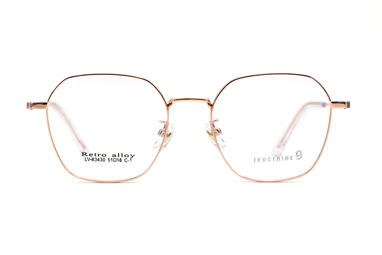Armações de óculos de metal por atacado 83430