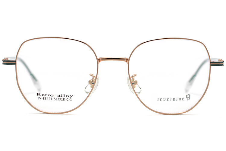 Armações de óculos de metal no atacado 83421