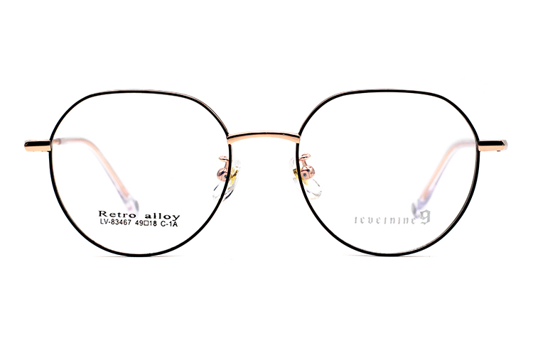 Armações ópticas de metal por atacado 83467