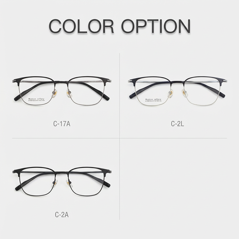 Arma&ccedil;&otilde;es de &oacute;culos de metal LevelNine S8372200010 