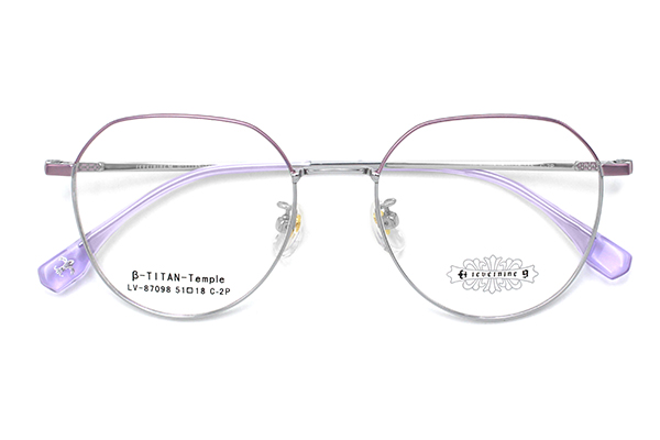 Armações de óculos de titânio no atacado 87098