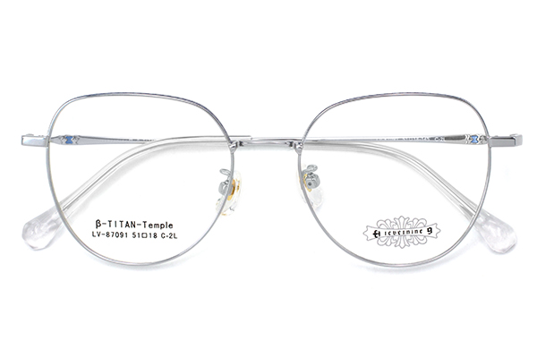 Armação de óculos de titânio por atacado 87091