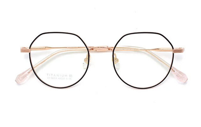 Armações de óculos de titânio no atacado 88206