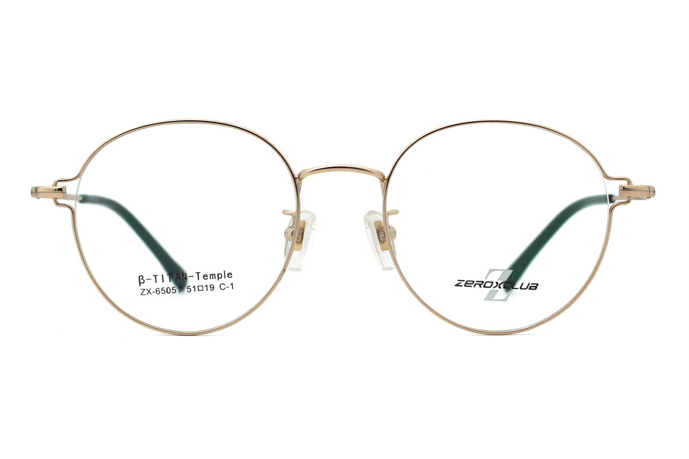 Armações de óculos de titânio no atacado 65051