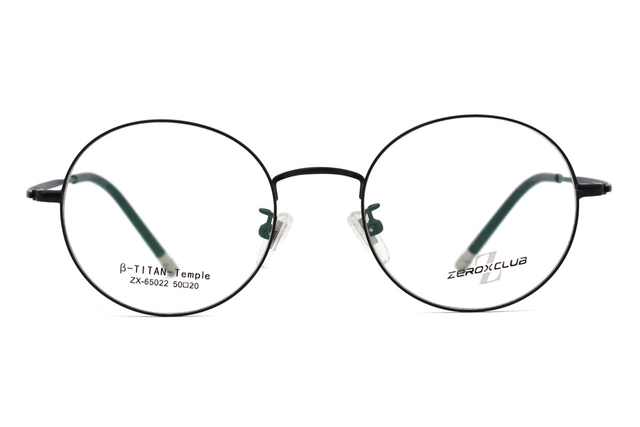 Armações de óculos de titânio no atacado 65022