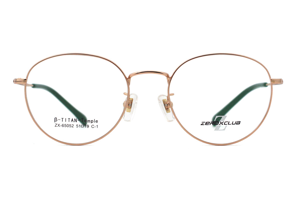 Armações de óculos de titânio no atacado 65052