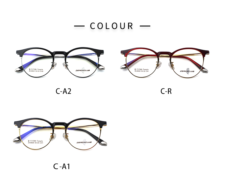 Arma&ccedil;&otilde;es de &oacute;culos de aro redondo_cor