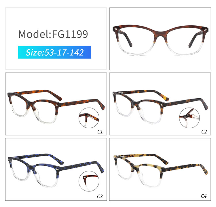 FG1199- arma&ccedil;&otilde;es de lentes &oacute;pticas