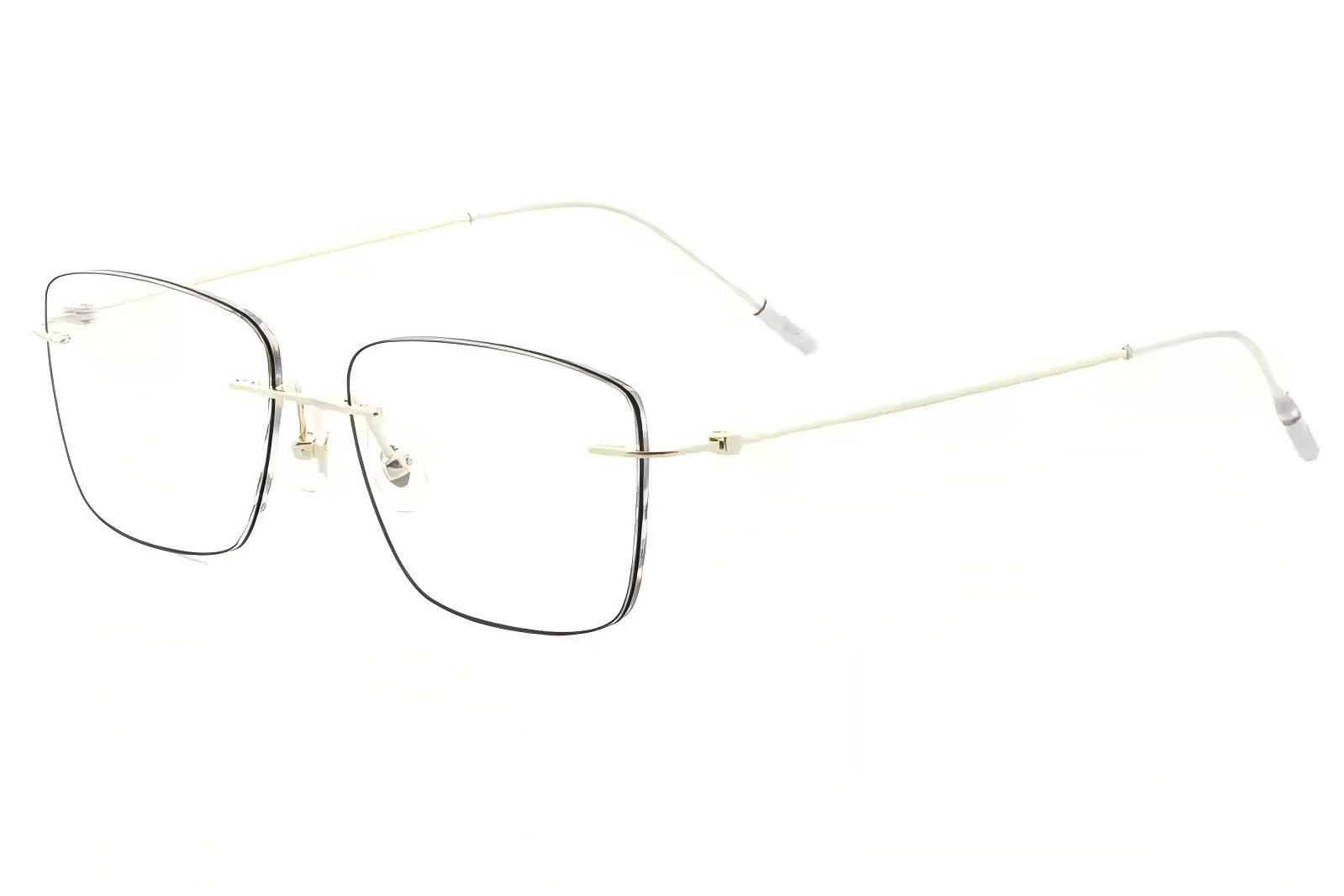 &Oacute;culos cl&aacute;ssicos sem aro de aro fino