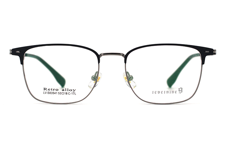 Armações de óculos de metal por atacado S83541