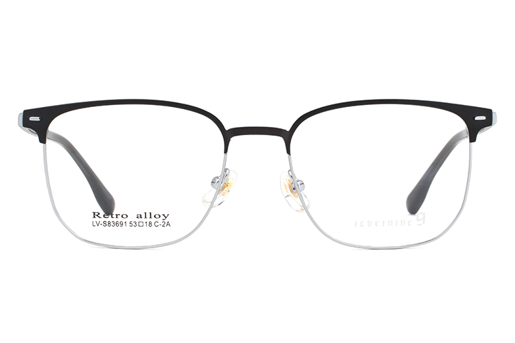 Armações de óculos de metal por atacado S83691