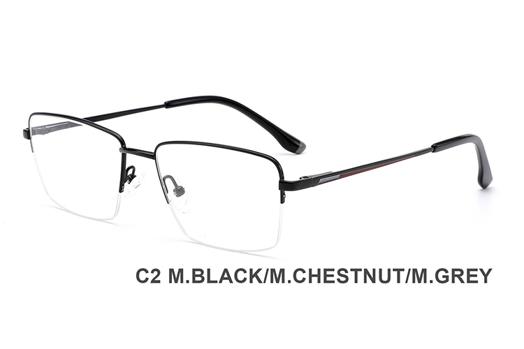 Armações de óculos de metal por atacado H8328B