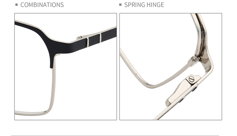 Arma&ccedil;&atilde;o fina de &oacute;culos masculinos