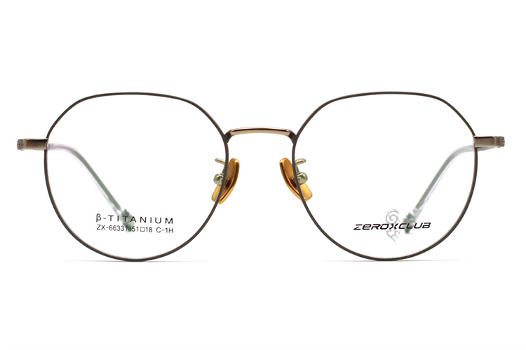 Armações de óculos de titânio no atacado 66331