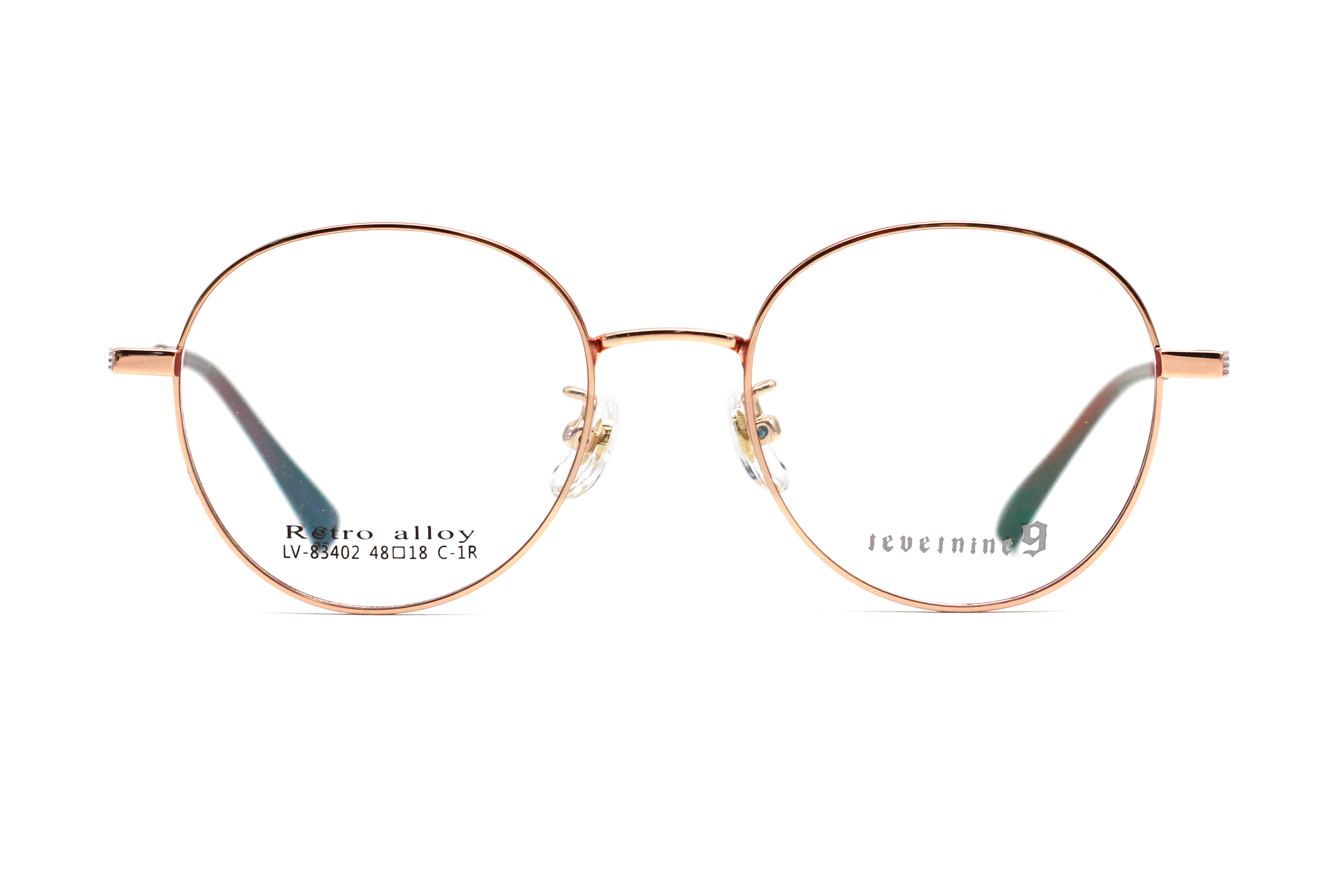 Armações de óculos de metal no atacado 83402