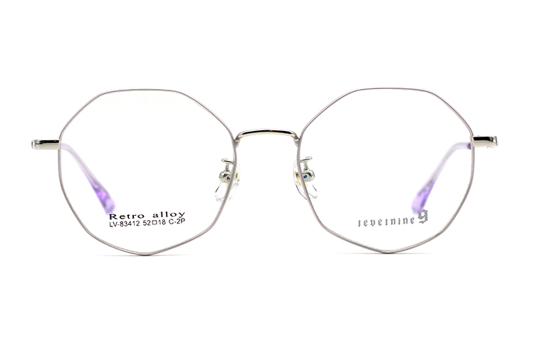 Armações de óculos de metal no atacado 83412