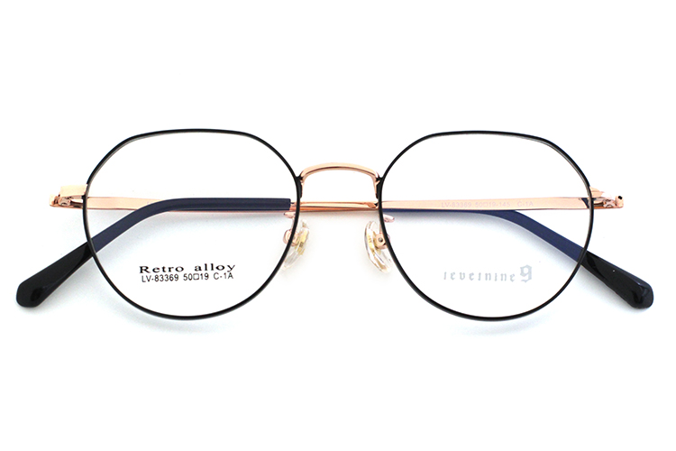 &Oacute;culos Populares - Preto e Dourado