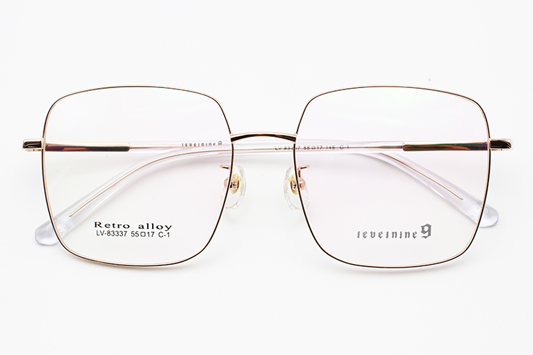 &Oacute;culos Masculinos de Metal - Dourado