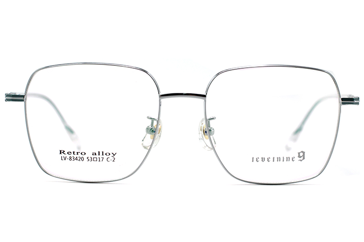 Armações de óculos de metal por atacado 83420