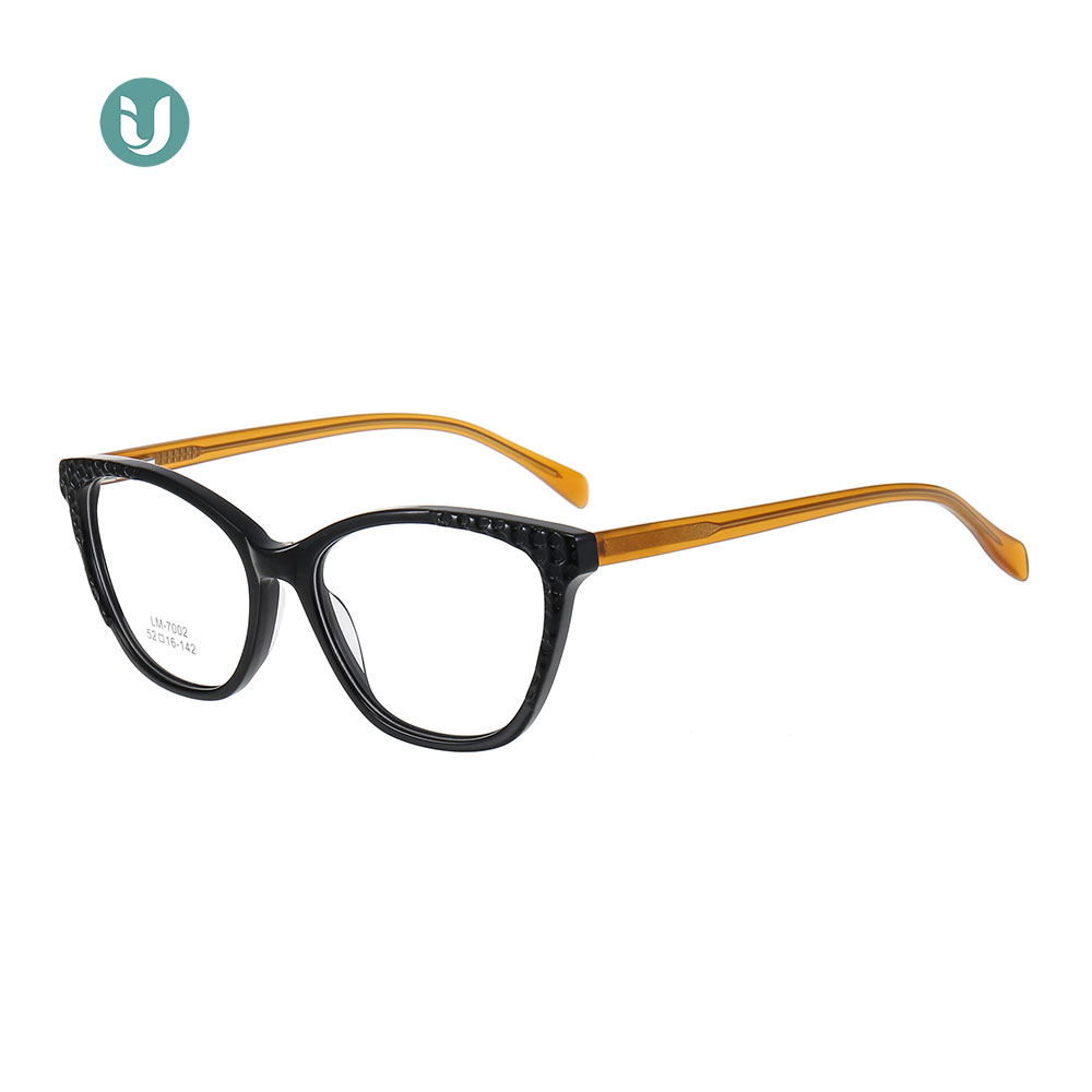 Armações de óculos de acetato por atacado LM7002
