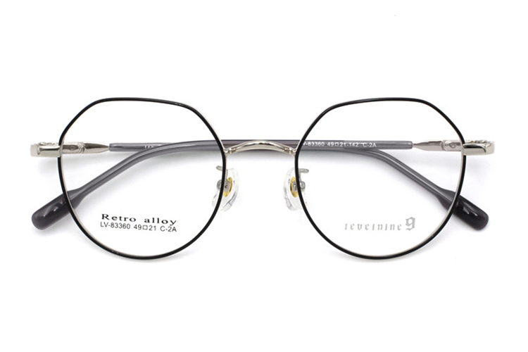 &Oacute;culos de Metal - Preto