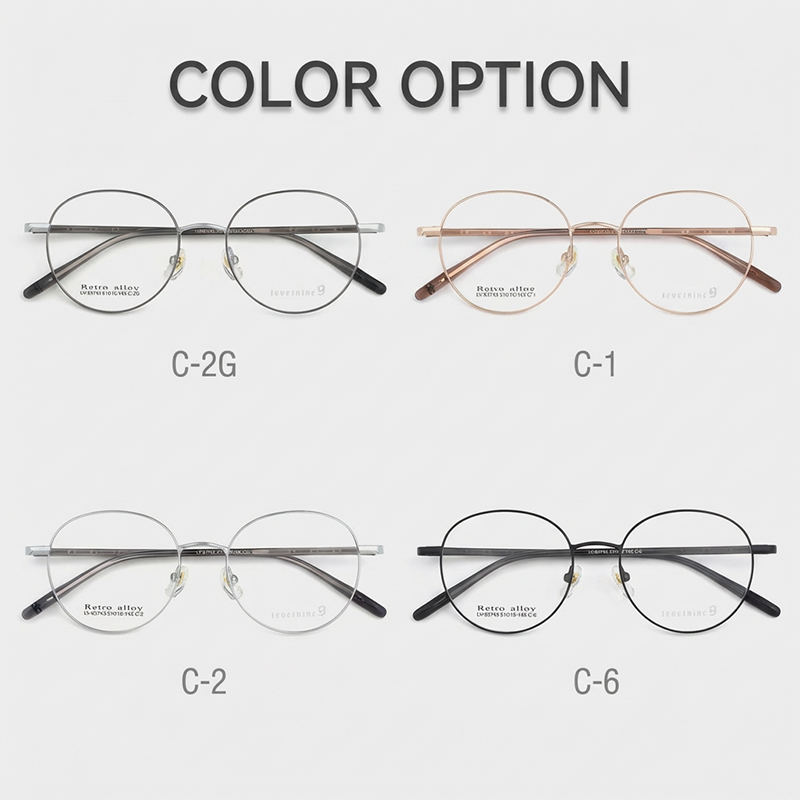 Arma&ccedil;&otilde;es de &oacute;culos de metal LevelNine 8374300003 