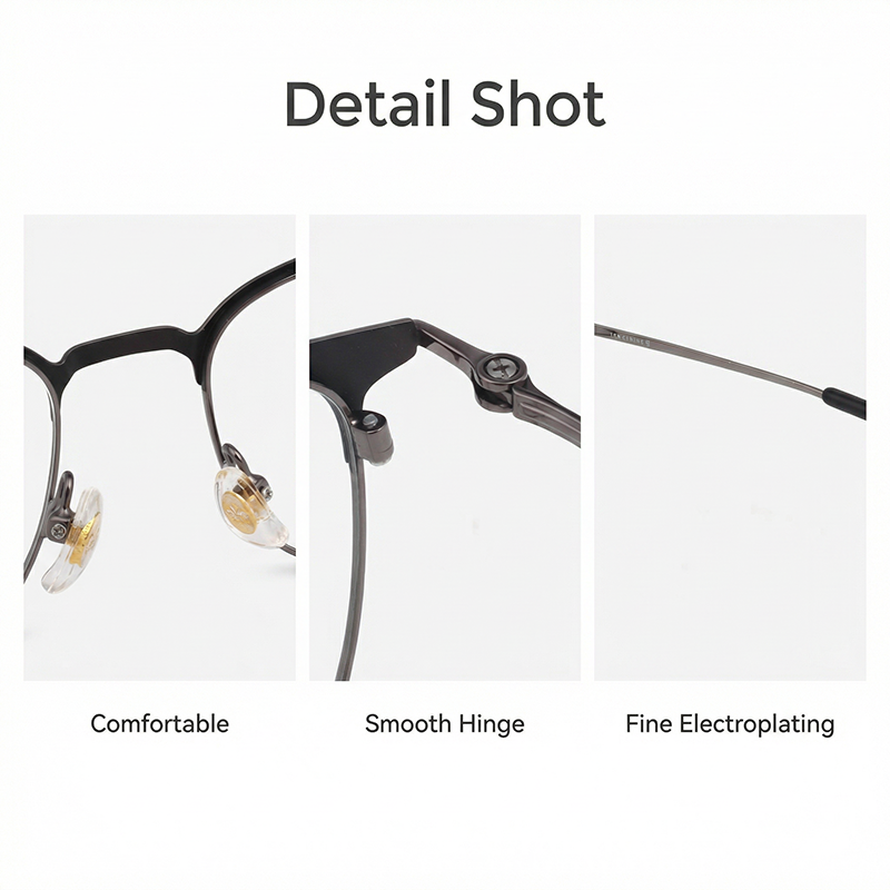 Arma&ccedil;&otilde;es de &oacute;culos de metal LevelNine S8372200011 