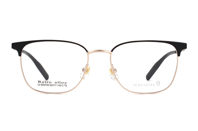 Armações de óculos de metal Levelnine por atacado S83740