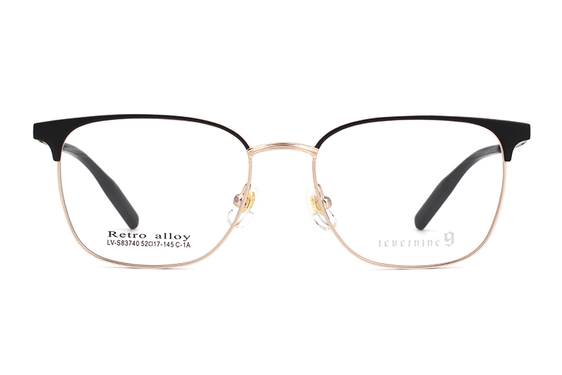 Armações de óculos de metal Levelnine por atacado S83740