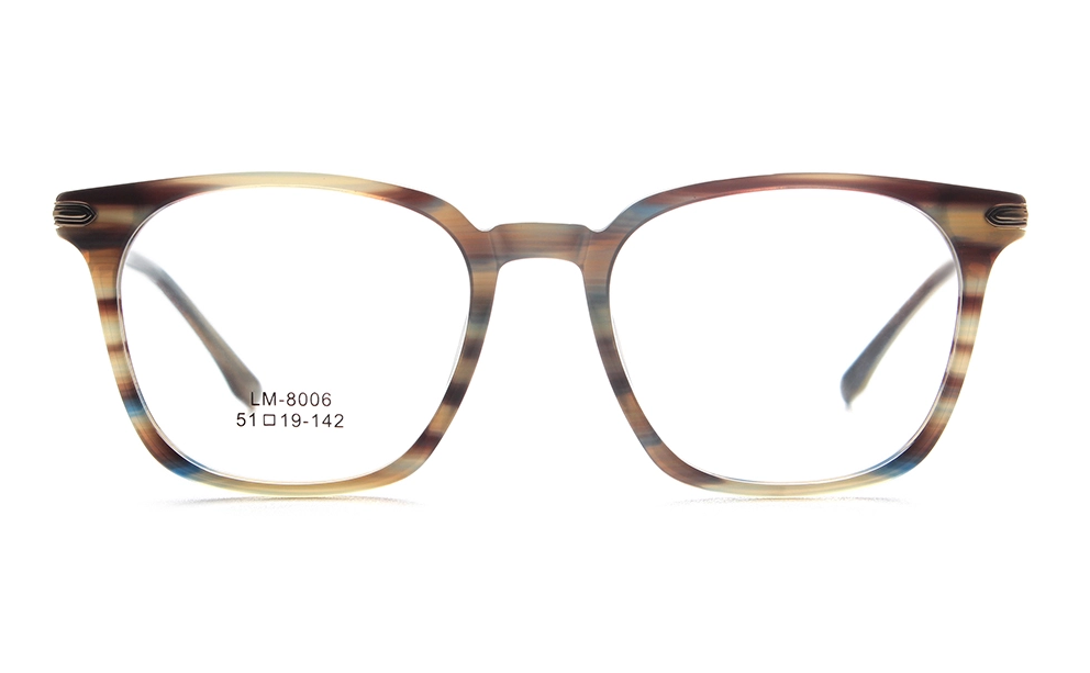 Armações de óculos de acetato no atacado LM8006