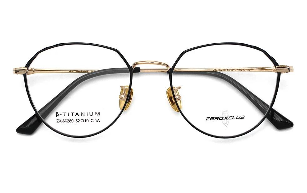 Armações de óculos de titânio no atacado 66280