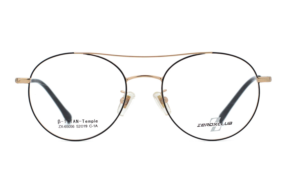 Armações de óculos de titânio no atacado 65056