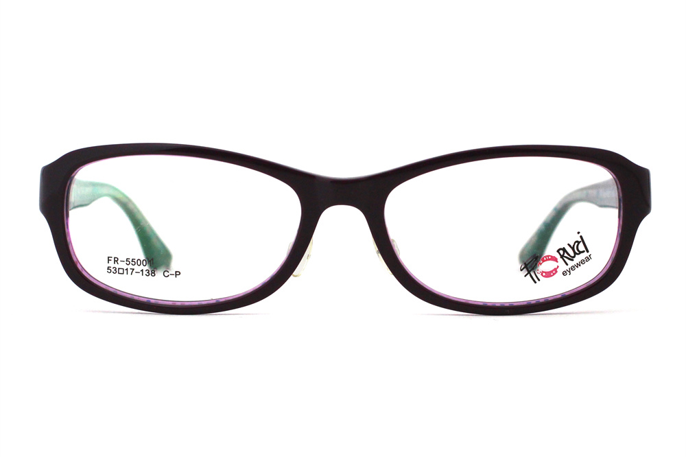 Armações de óculos de acetato no atacado 55001