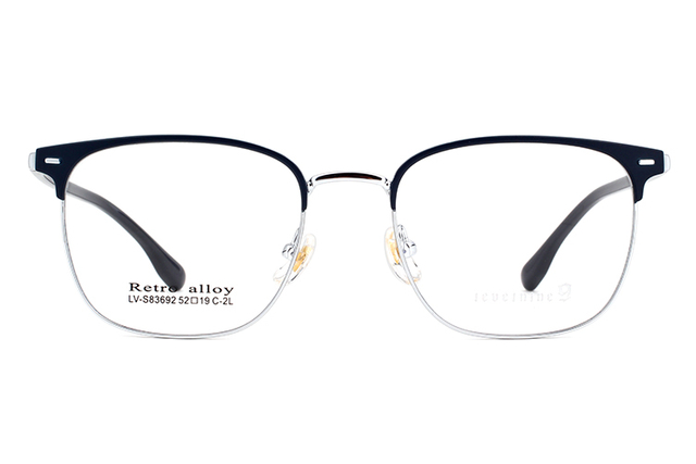 Armações de óculos de metal por atacado S83692