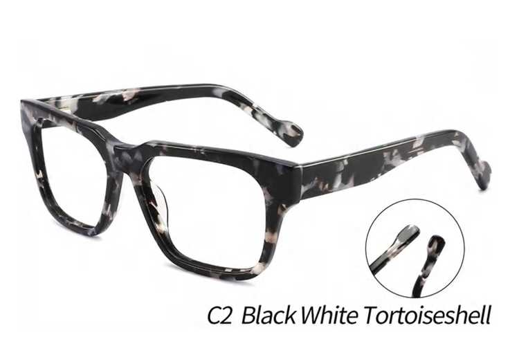 Armações de óculos de acetato por atacado FG1575