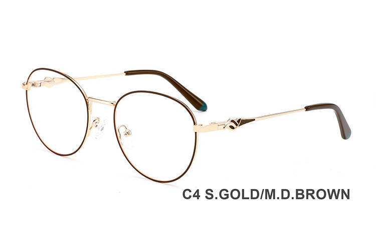 Armações de óculos de metal por atacado H8347A