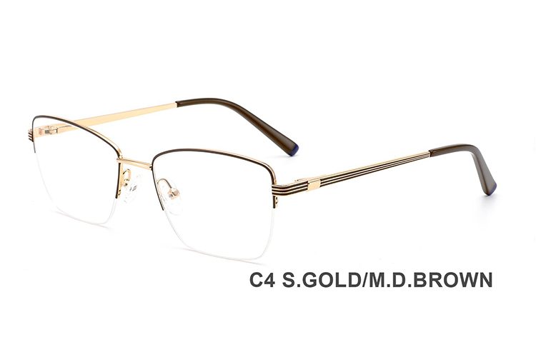 Armações de óculos de metal por atacado H8344A